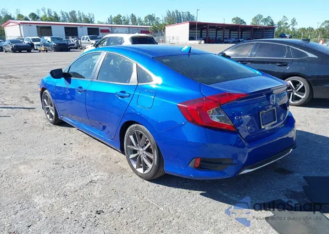 2020 Honda Civic Ex from USA, damaged, VIN 19XFC1F35LE011354